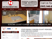 Tablet Screenshot of monumenthomeservices.com